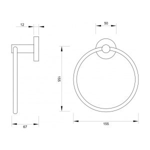 DRŽAČ MIN PESK ELEGANTE MALI 122108 50732 B - Slika 2