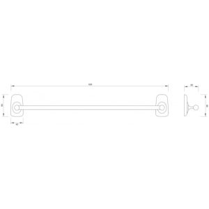 DRŽAČ PEŠKIRA 80624 MINOTTI 80600 60CM 80624 - Slika 2