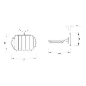 DRŽAČ SAPUNA MINOTTI 80600 ŽIČANI 80651 - Slika 2