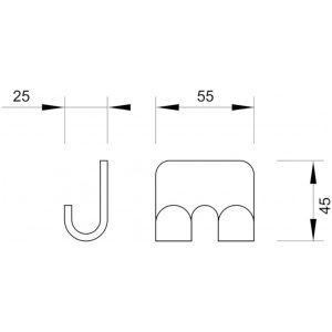 DRŽAČ MIN BADE MANT 1322 C-13-22 - Slika 2