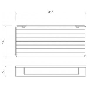 DRŽAČ MIN ŽICA AL RAV 30*80 MA-803 - Slika 2