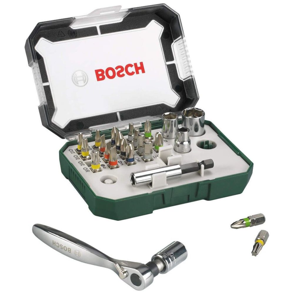 26-DELNI SET BITOVA ODVRTAČA I ČEGRTALJKI 2607017322 - Slika 2