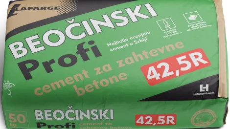 cementi-mock-up_profi_transparent Cement PROFI 42 50/1 Lafarge CEM II/A-M (S-L) - Slika 1