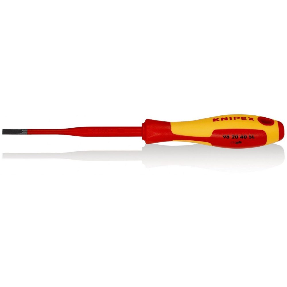 ODVIJAČ RAVNI SLIM 4 KNIPEX 98 20 40 - Slika 1