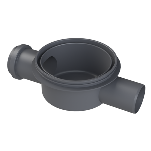 UN H50/50    (ultra niski horizontalni protočni slivnik  fi 50)