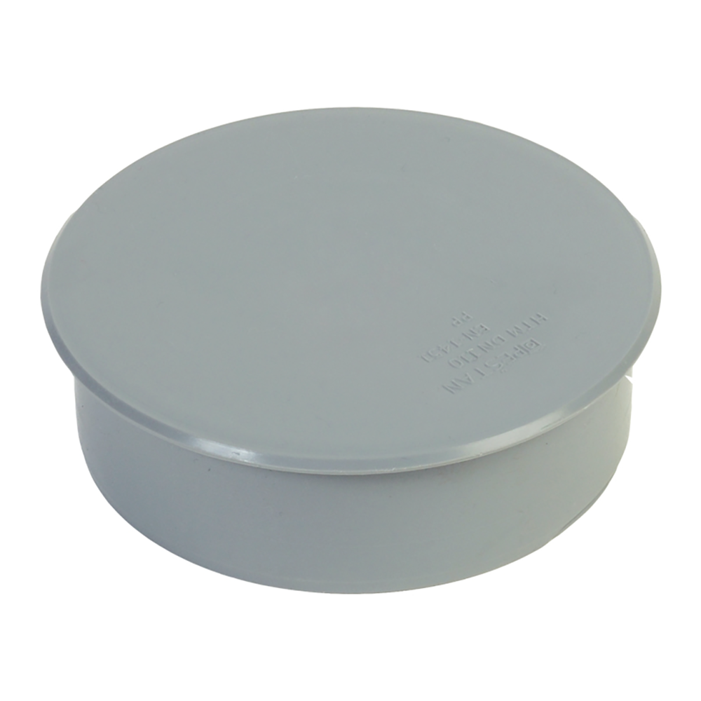 PP čep za muf f125 sivi - Slika 1