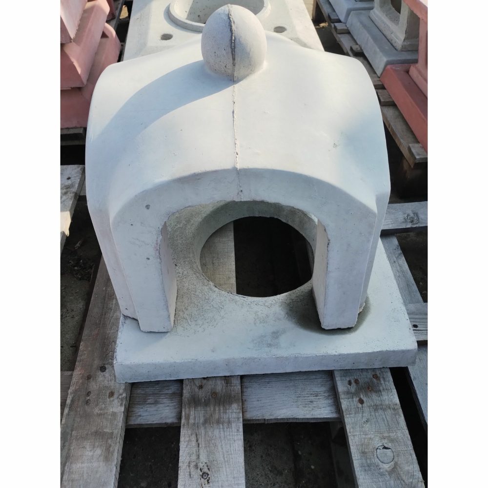 Dimnjačka kapa "Ostrvica" 1 SIVA - Slika 2