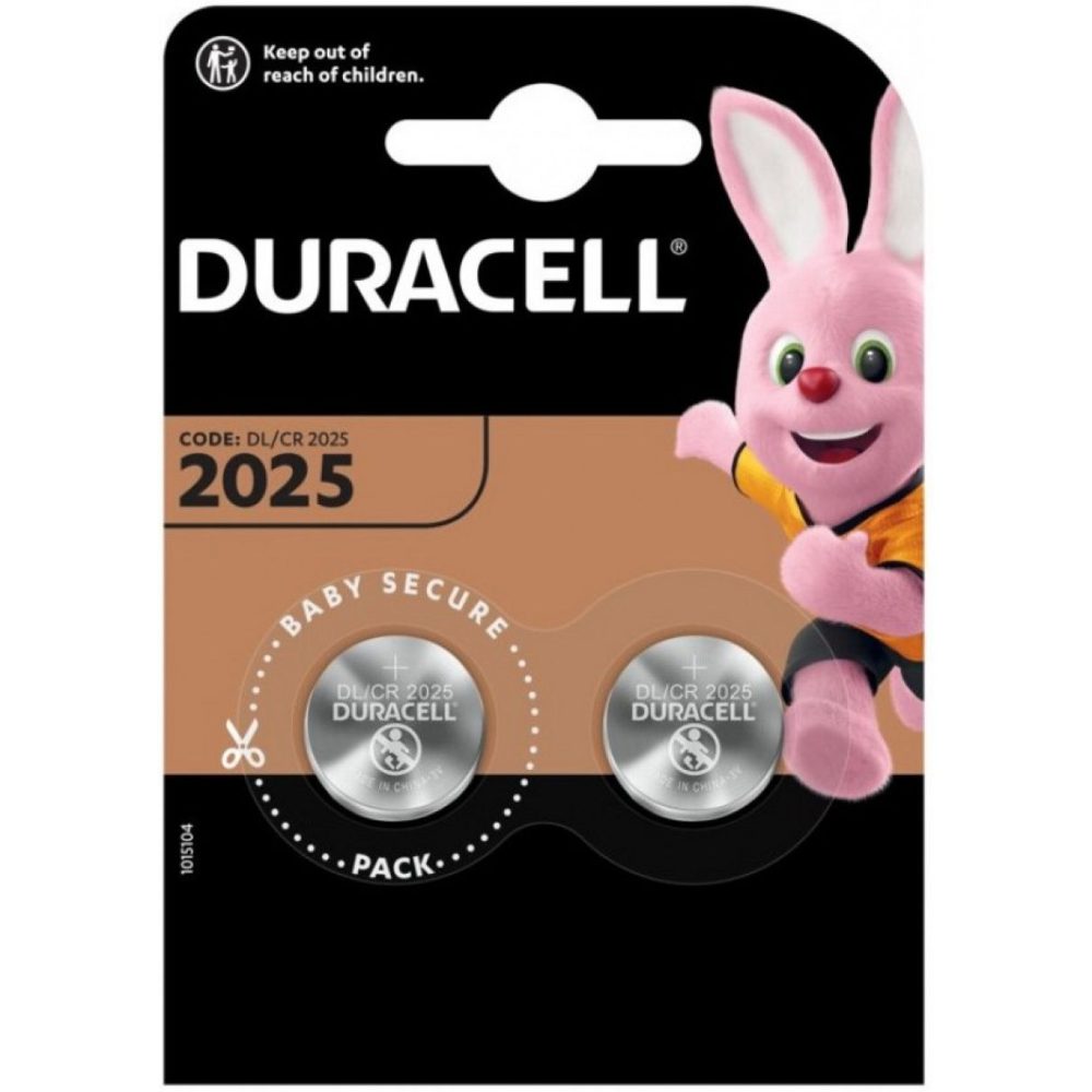 Duracell LM CR2025 LITHIUM 3V PAK2 CK baterije dugme - Slika 1