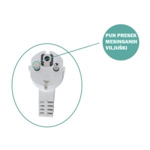 PRIKLJUČNI KABL PEGLE 3M M-T - Slika 2