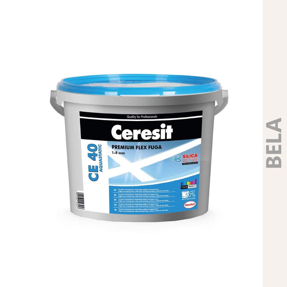 Ceresit CE 40 bela 2 kg fleksibilna fug masa - Slika 1