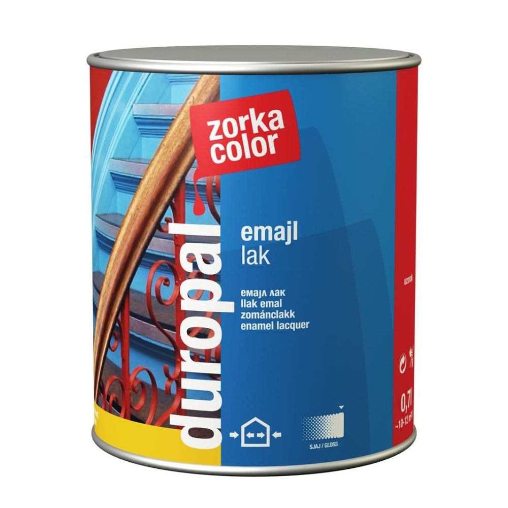 Duropal-emajl lak crvena 0,75 l - Slika 1