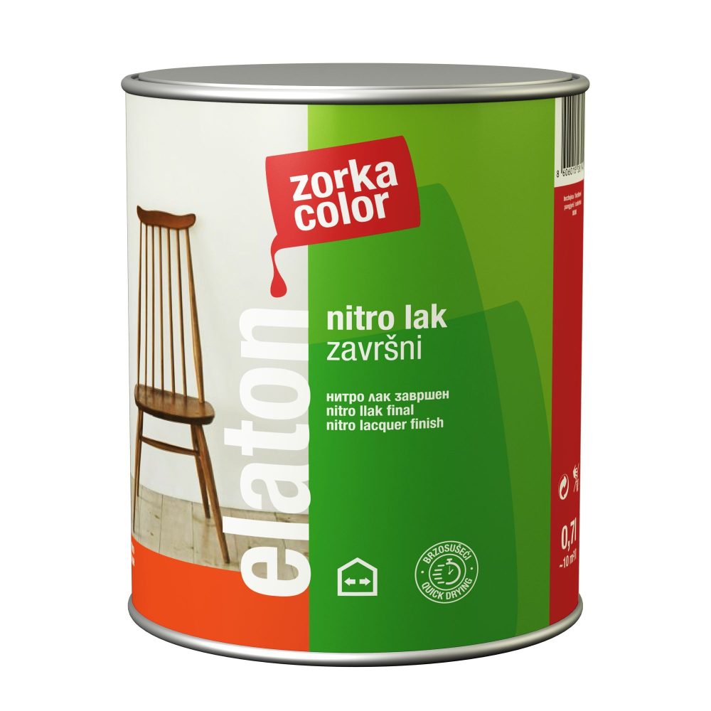 Elaton-nitro lak završni bezbojna 0,75 l - Slika 1