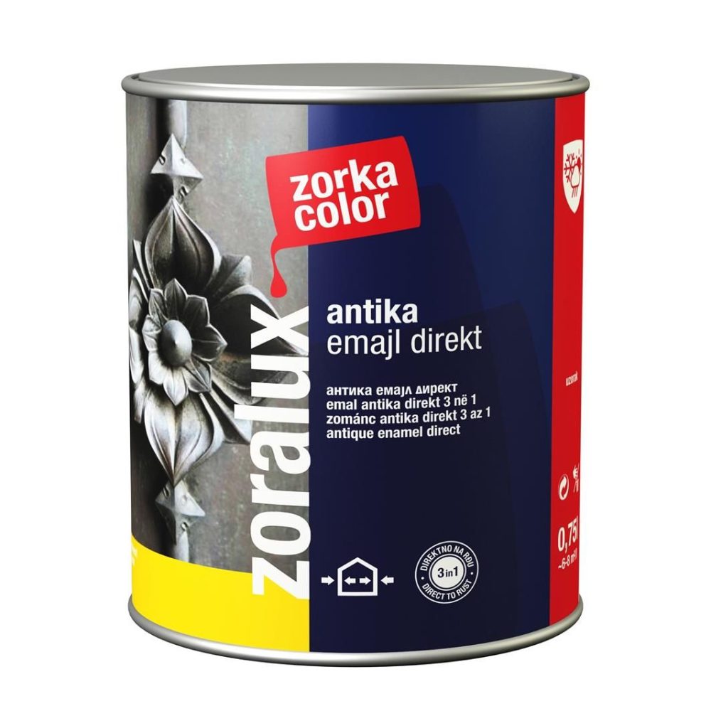 Zoraluks emajl antika direkt crna 0,75l - Slika 1