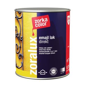 Zoraluks emajl lak direkt siva 0,75l