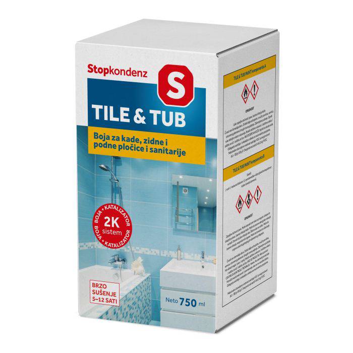 ROM-0047-1 TILE&TUBE PAINT 500ML + 250ML - Slika 1