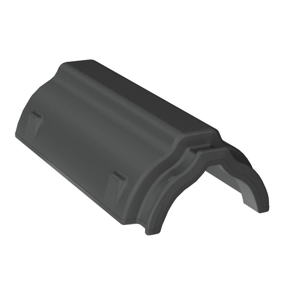 MLA-0047 ZAVRŠNI ŽLJEBNJAK PRO MAT CRNI - Slika 1