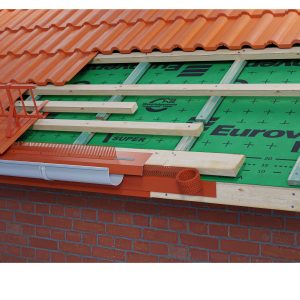 PLOČICA ZA ŽLJEBNJAK PVC BRAON DECK - Slika 2