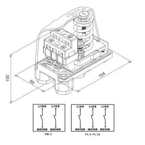 VAZDUŠNA SKLOPKA PT/12 - Slika 2